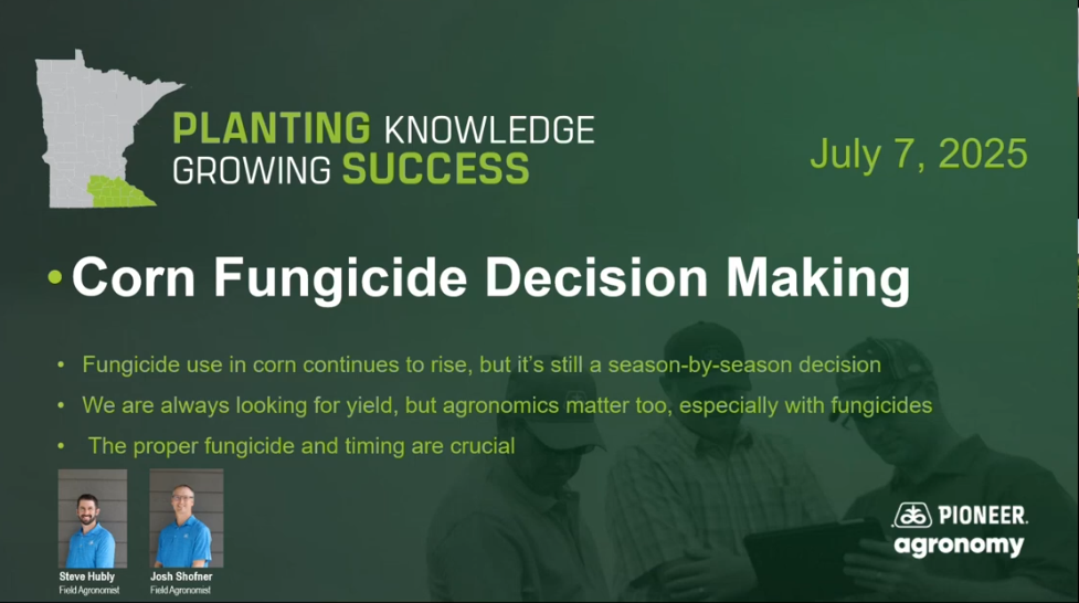 Corn Fungicide Decision Making